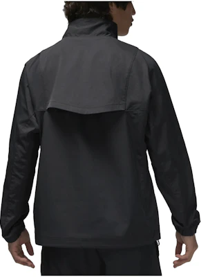 乔丹Logo半拉链织物夹克 黑色 DZ0556-010 Lookbook 乔丹Logo半拉链织物夹克 黑色 DZ0556-010