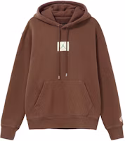 Jordan Logo Hoodie Pullover Long-Sleeve Sweatshirt Brown DV7024-262 Jordan Logo Hoodie Pullover Long-Sleeve Sweatshirt Brown DV7024-262