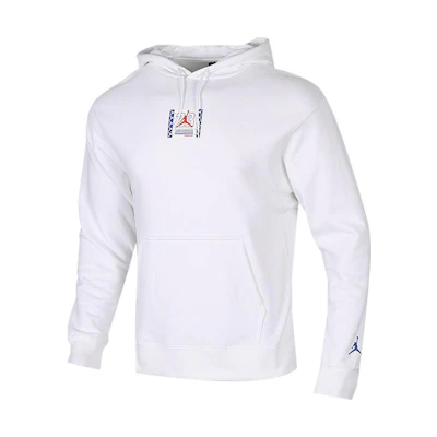 Jordan Logo Hoodie White CW8619-100