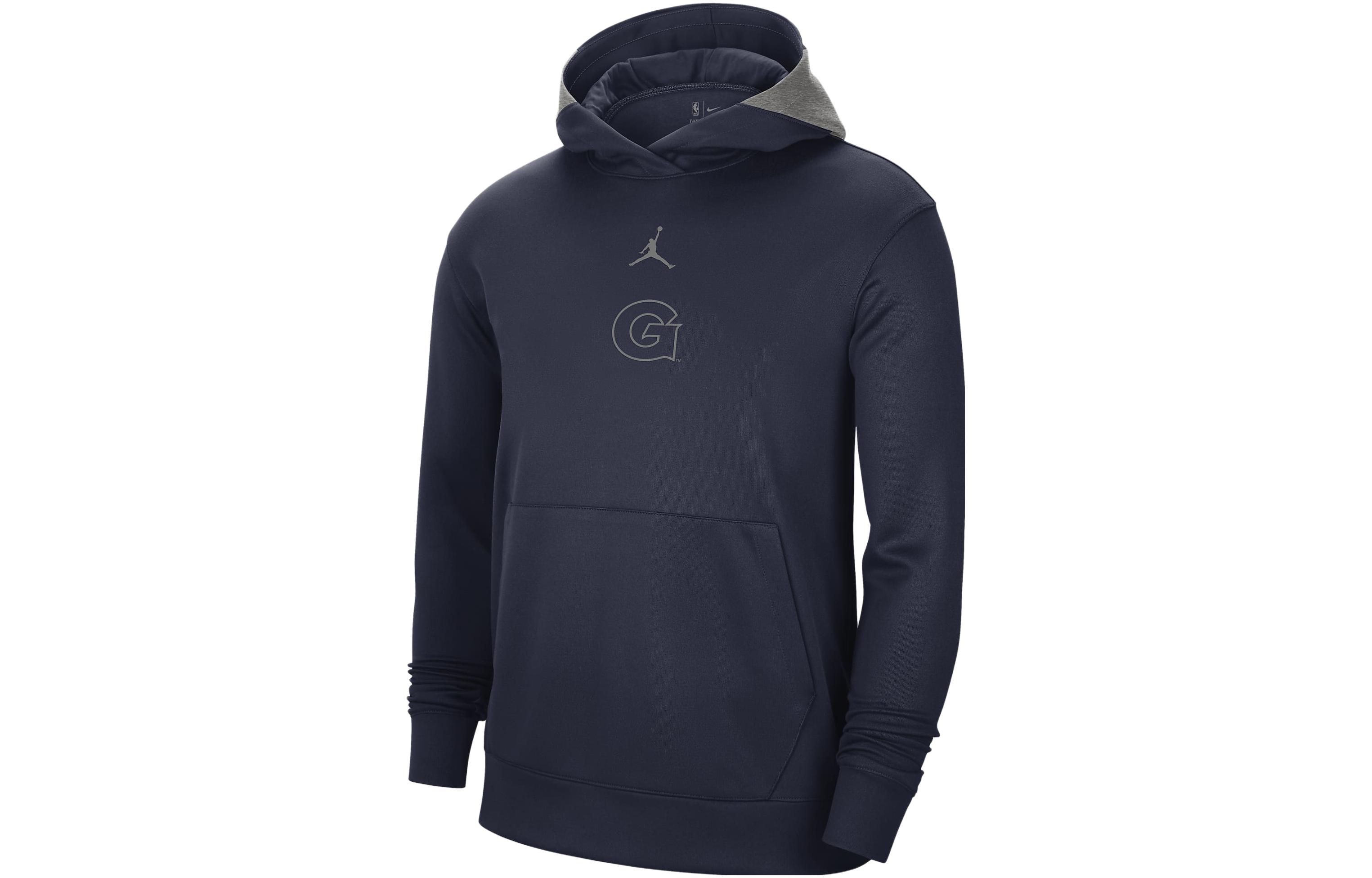 Jordan Logo Letter Print Hoodie Navy Blue () DO5985-419