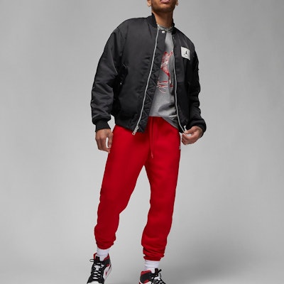 Jordan Logo Patch Jaket Baseball Loose Fit Hitam. DQ7345-010 Details for Jordan Logo Patch Jaket Baseball Loose Fit Hitam. DQ7345-010