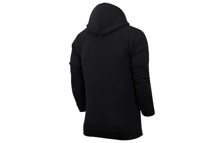 Lookbook Jordan Logo Patchwork Zip Hoodie Jacket Black CK1343-010