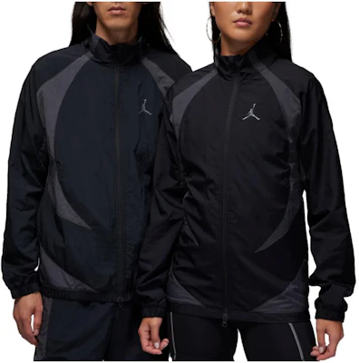 乔丹品牌印花拼接拉链夹克 男女通用 - 黑色 DX9368-011 Order 乔丹品牌印花拼接拉链夹克 男女通用 - 黑色 DX9368-011