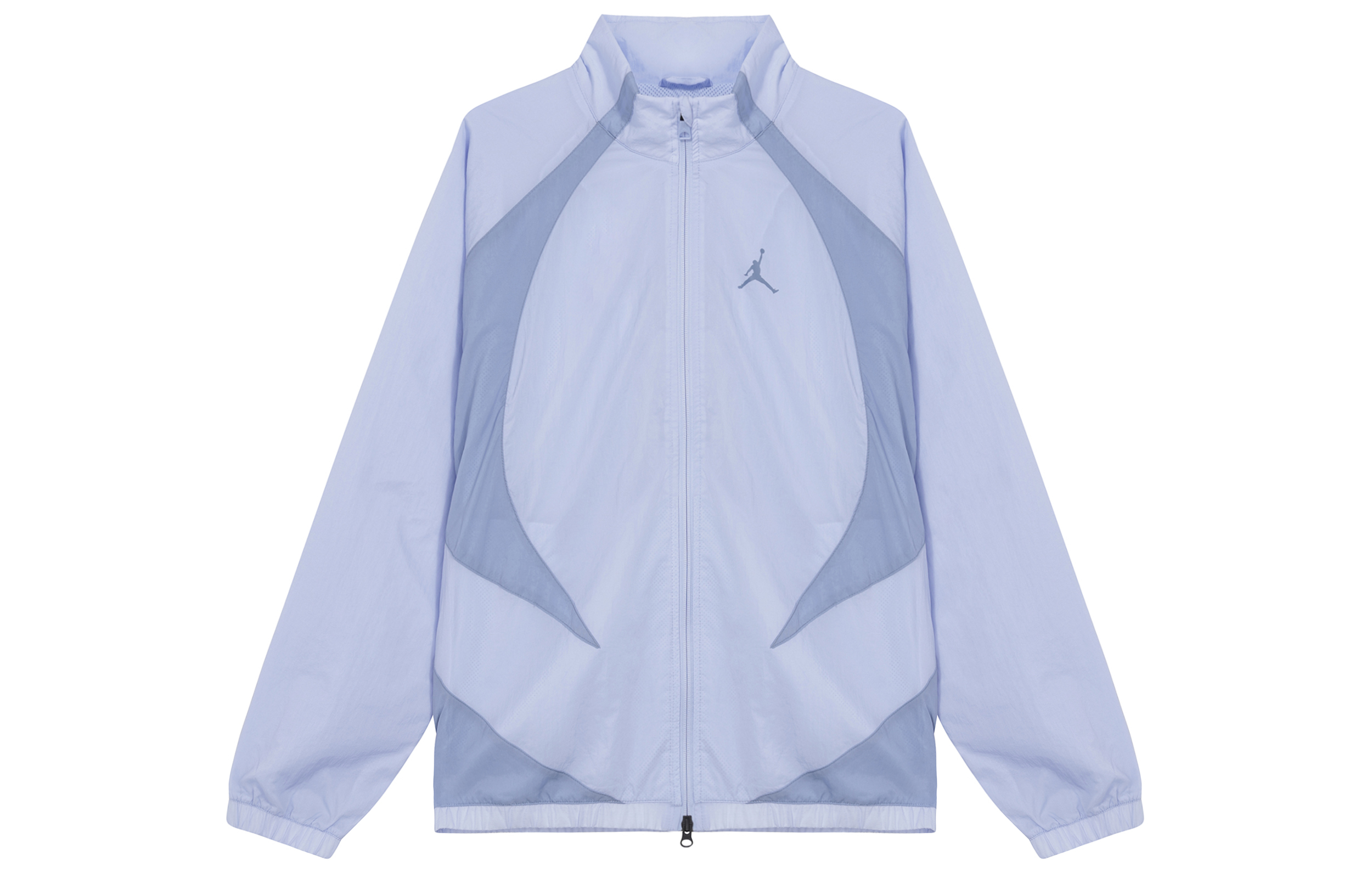 Jordan Logo Print Colorblock Zip Jacket Unisex - Blue DX9368-425