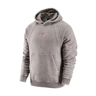 Jordan Logo Print Long Sleeve Sweatshirt in Grey DJ0208-016