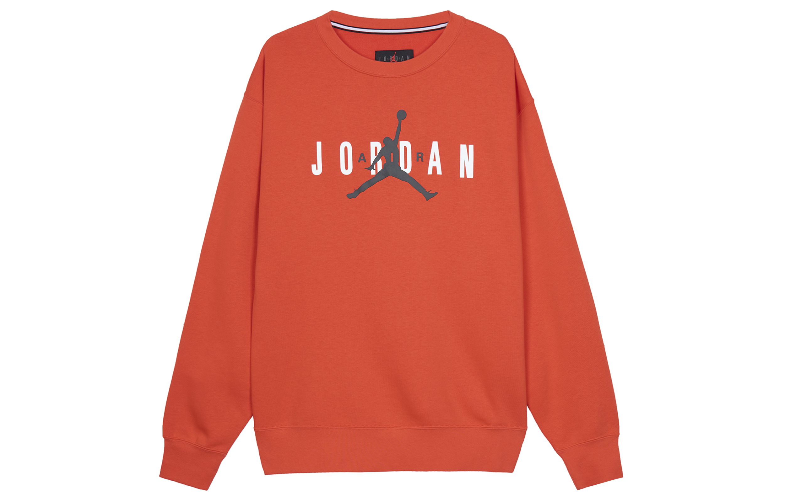 Jordan Logo Print Vintage Crewneck Sweatshirt Red () FD9938-671