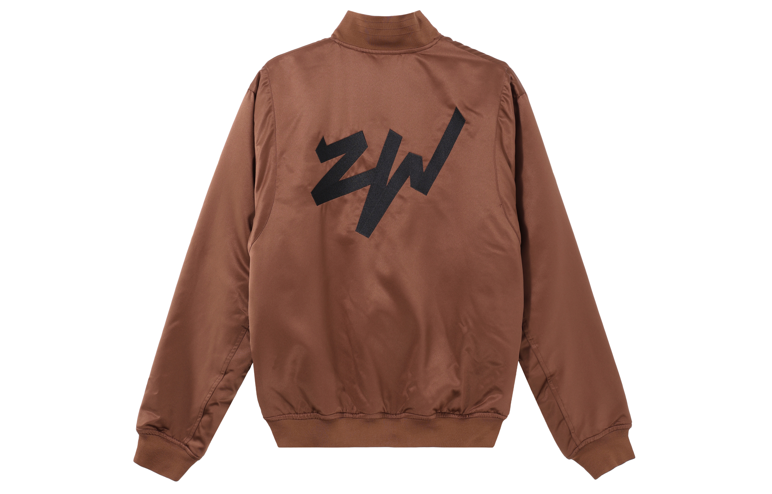 Lookbook Jordan Logo Printed Button-Up Sports Jacket Brown DV5634-244