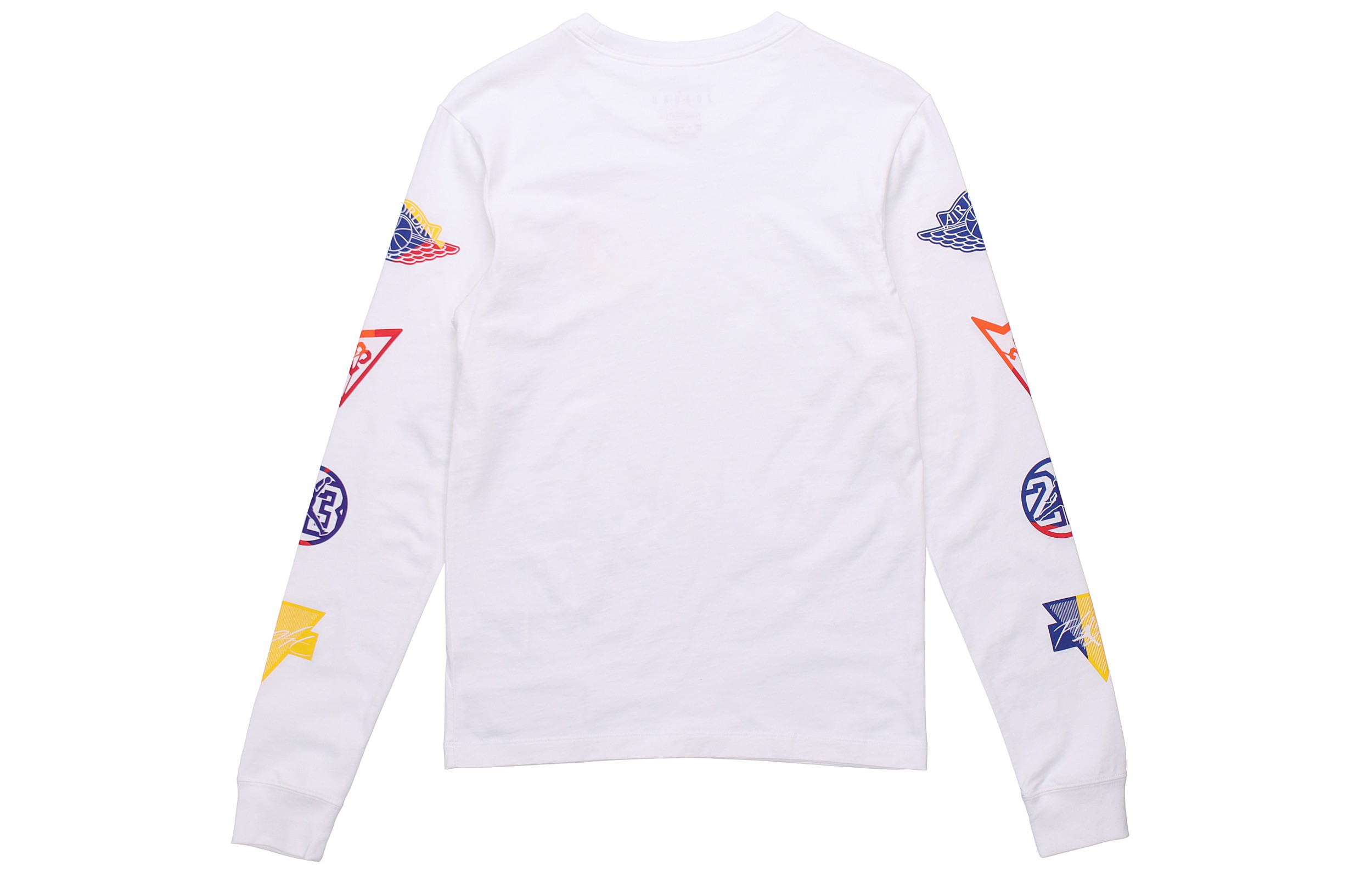 Lookbook Sudadera Jordan Logo Estampado Crewneck Blanca. DA6763-100