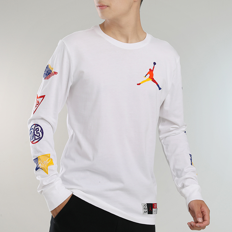 Purchase Sudadera Jordan Logo Estampado Crewneck Blanca. DA6763-100
