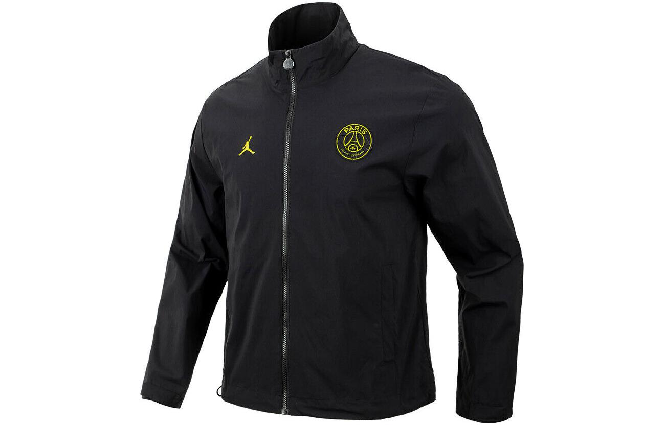 Jordan Logo Printed High-Neck Jacket Black DV0609-010