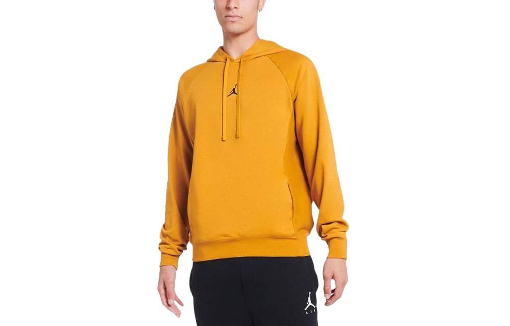 Jordan Logo Printed Hoodie Yellow () DQ7327-712