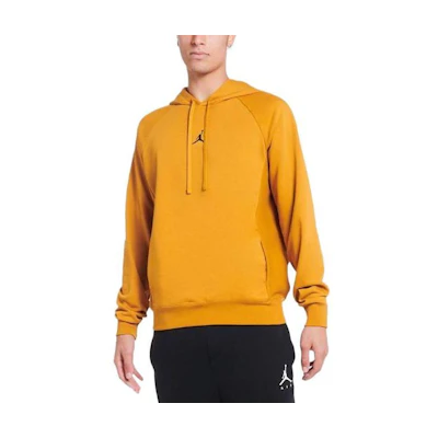 Jordan Logo Printed Hoodie Yellow () DQ7327-712
