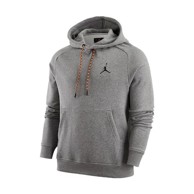 Jordan Logo Printed Long-Sleeve Sweatshirt Grey () DJ0212-091