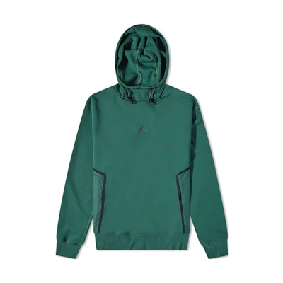 Jordan Logo Printed Pullover Hoodie Green - Long Sleeve DA9849-333