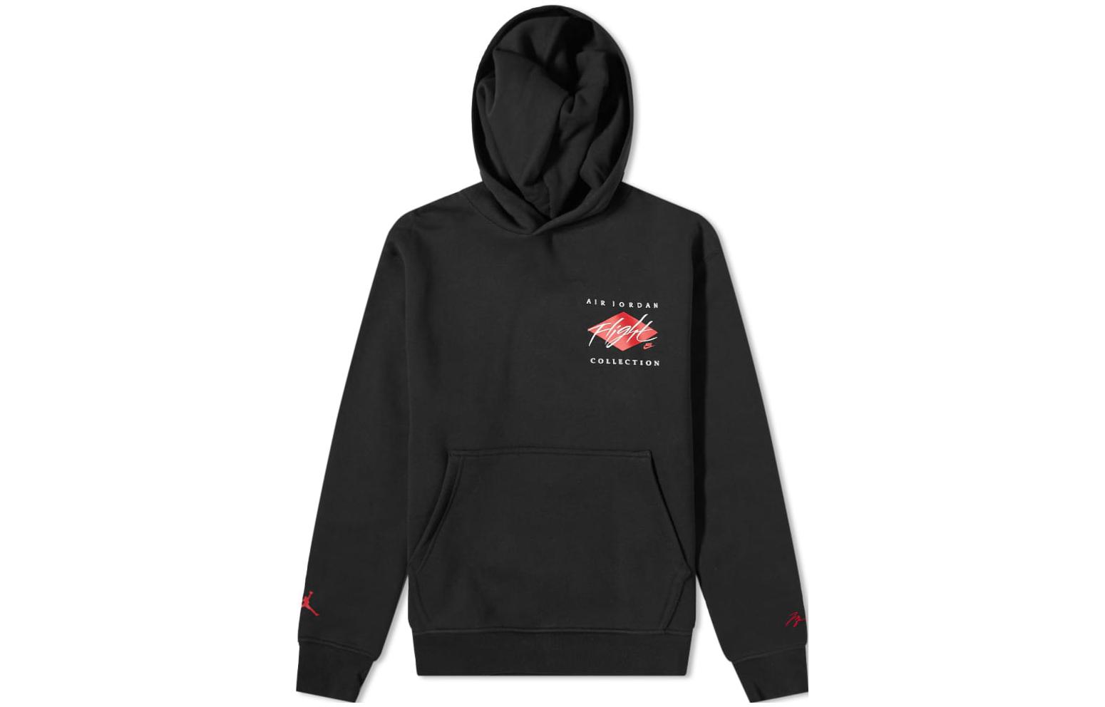 Jordan Logo Pullover Hoodie Black DH9019-010
