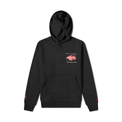 Jordan Logo Pullover Hoodie Black DH9019-010