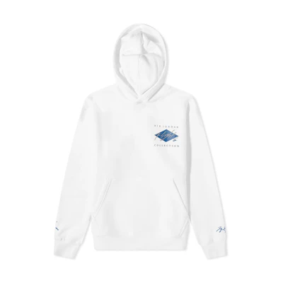 Jordan Logo Pullover Hoodie White Long Sleeve DH9019-100
