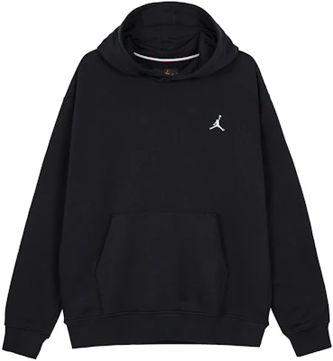 Jordan Logo Solid Color Pullover Hoodie Black FJ7775-010 Buy Jordan Logo Solid Color Pullover Hoodie Black FJ7775-010