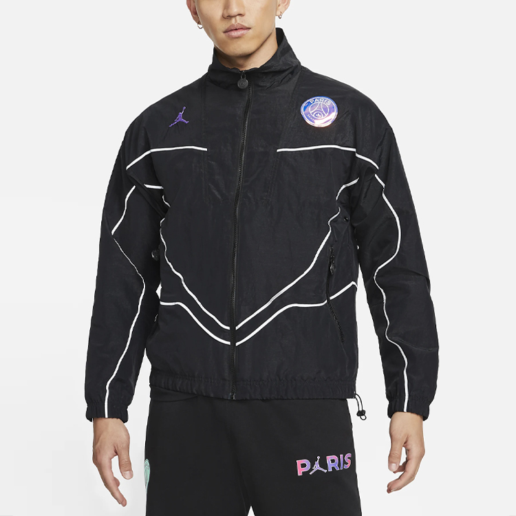 Purchase 乔丹标志黑色运动夹克 CZ0787-010