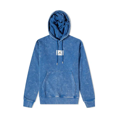 Jordan Logo Water-Inspired Print Pullover Hoodie Blue () DR3087-493