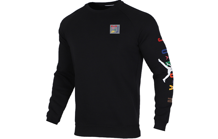 Jordan Long-Sleeve Fleece Sweatshirt Black CT6304-010