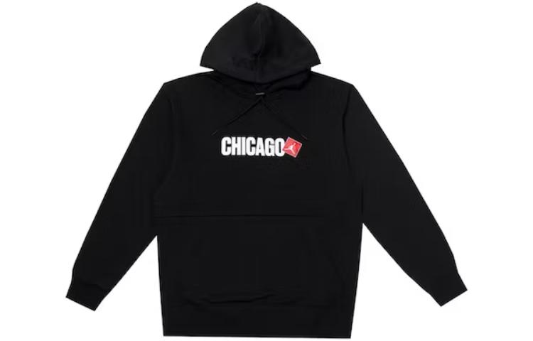 Jordan Loose Fit Graphic Print Hoodie Black () DD8063-010