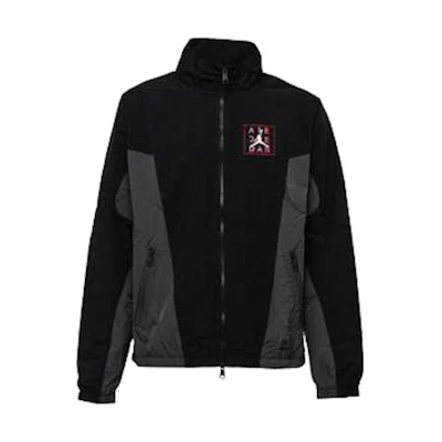 Jordan Loose Fit Letter Print High-Neck Jacket Black () DD5268-010