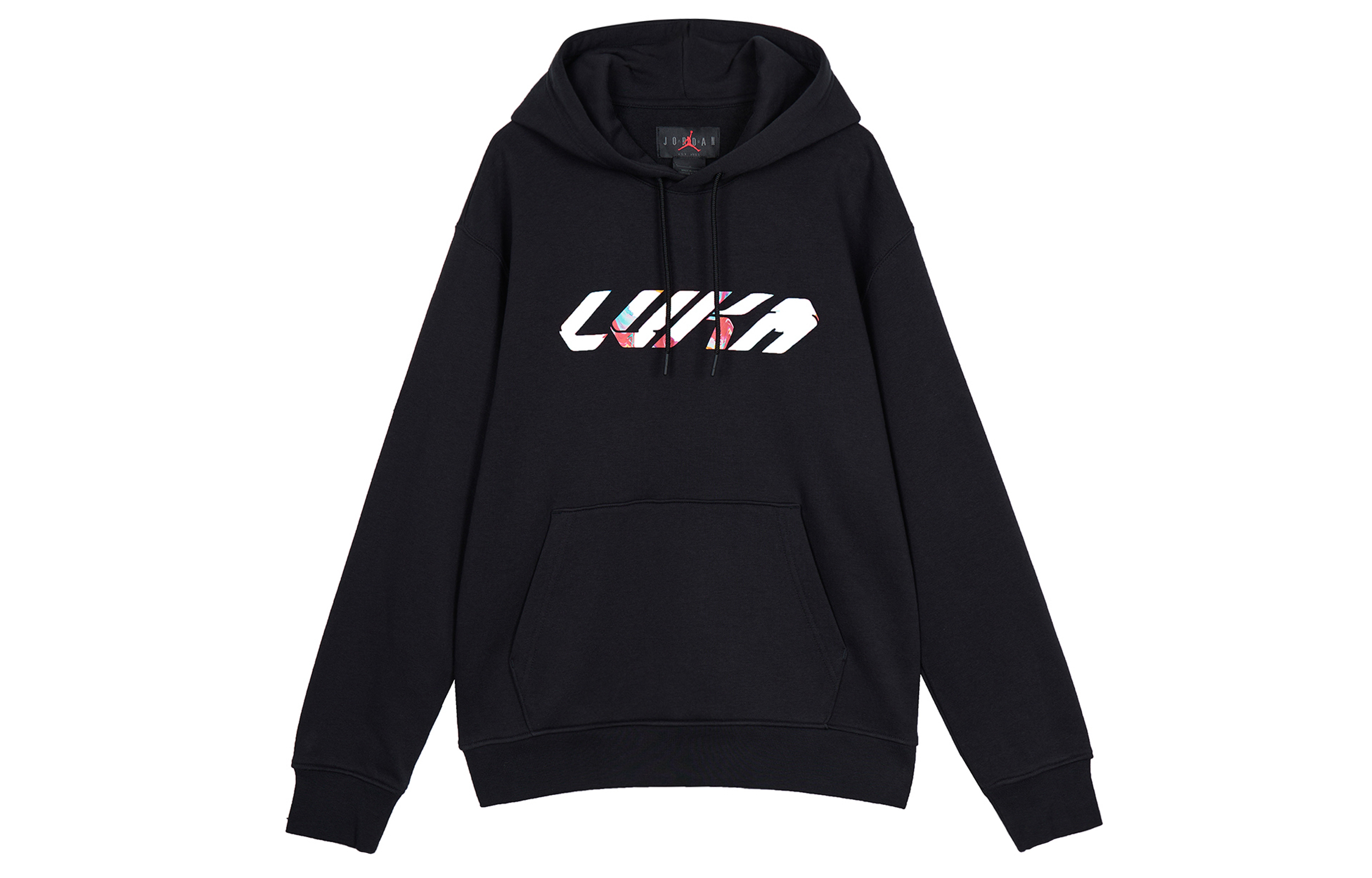 Jordan Luka Dončić Logo Hoodie Black Pullover Sweatshirt FD0618-010