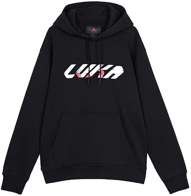 Jordan Luka Dončić Logo Hoodie Black Pullover Sweatshirt FD0618-010 Buy Jordan Luka Dončić Logo Hoodie Black Pullover Sweatshirt FD0618-010