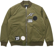 Jordan MA-1 Bomber Jacket Military Green AV5999-395 Jordan MA-1 Bomber Jacket Military Green AV5999-395