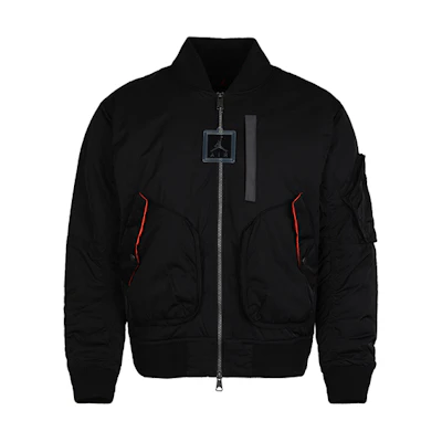 Jordan MA-1 Flight Casual Sports Jacket Fall Black CK6669-010