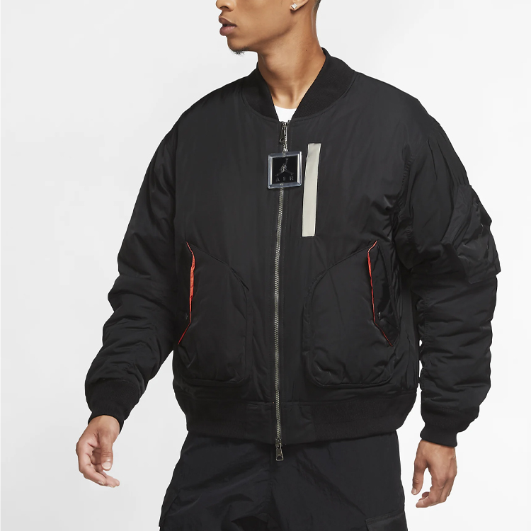 Purchase Jordan MA-1 Flight Casual Sports Jacket Fall Black CK6669-010