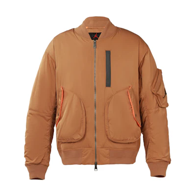 Jordan MA-1 Flight Reflective Bomber Jacket Dutch Orange CK6669-290