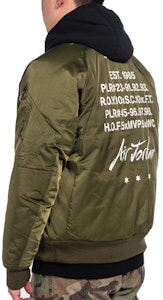 Chaqueta Bomber Jordan MA-1 Parche Logo Hombre Verde Militar. CK1358-395 Purchase Chaqueta Bomber Jordan MA-1 Parche Logo Hombre Verde Militar. CK1358-395