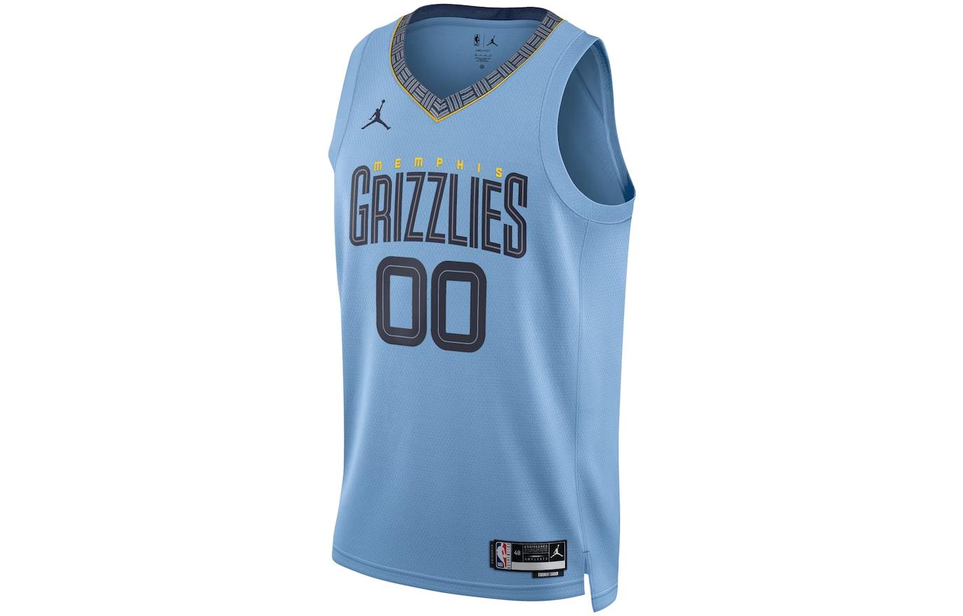 Order 喬丹孟菲斯灰熊隊德里克·羅斯#23 藍色無性別籃球背心球衣。 DO9564-422