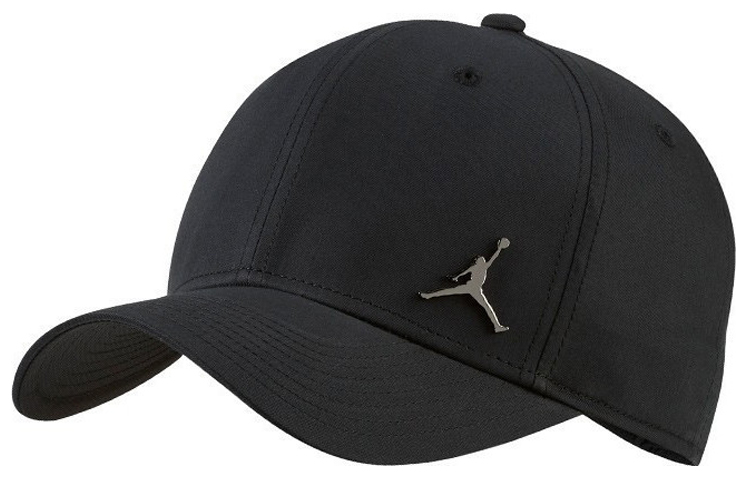 Order Jordan Metallic Logo Sports Baseball Cap Unisex Black 899657-010