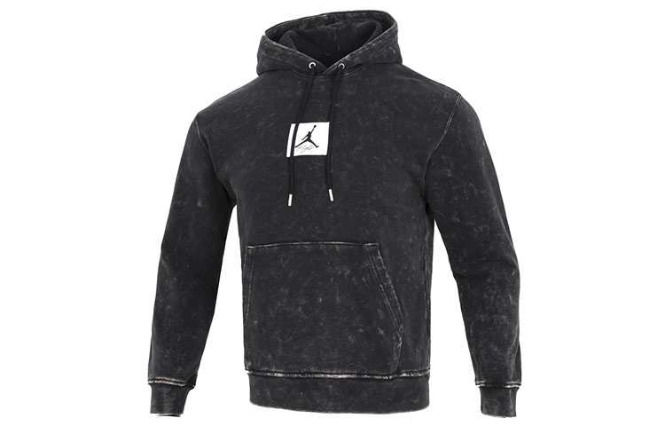 Jordan Minimalist Logo Pullover Hoodie Black DR3088-010