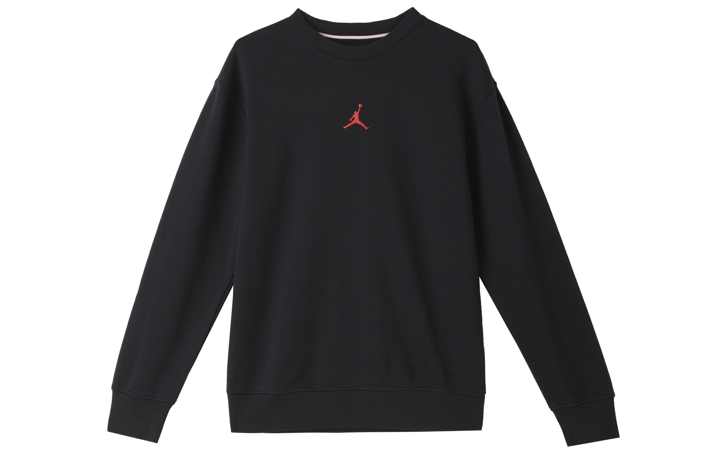 Jordan MJ FLC Crew GCEL Colorblock Pullover Sweatshirt Black IB5605-010