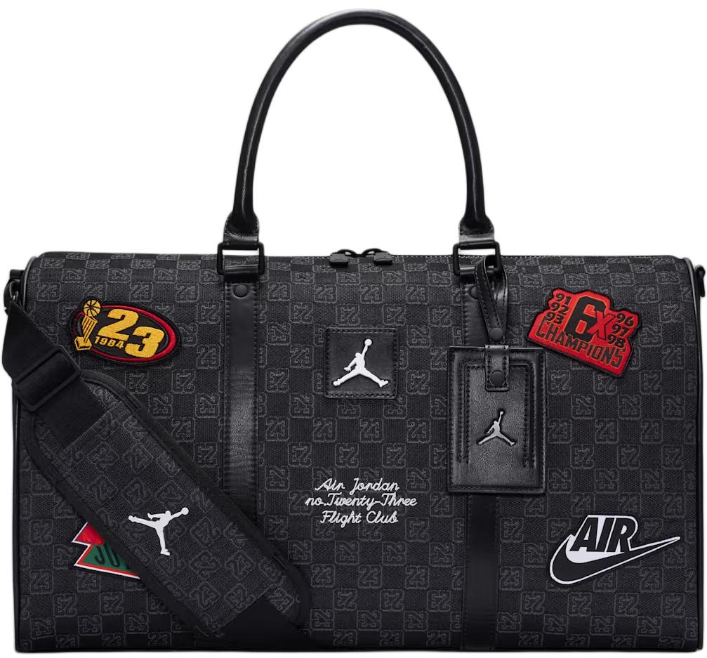 jordan-monogram-25-l-polyester-travel-bag-black-unisex-casual-style-mm-9157-023