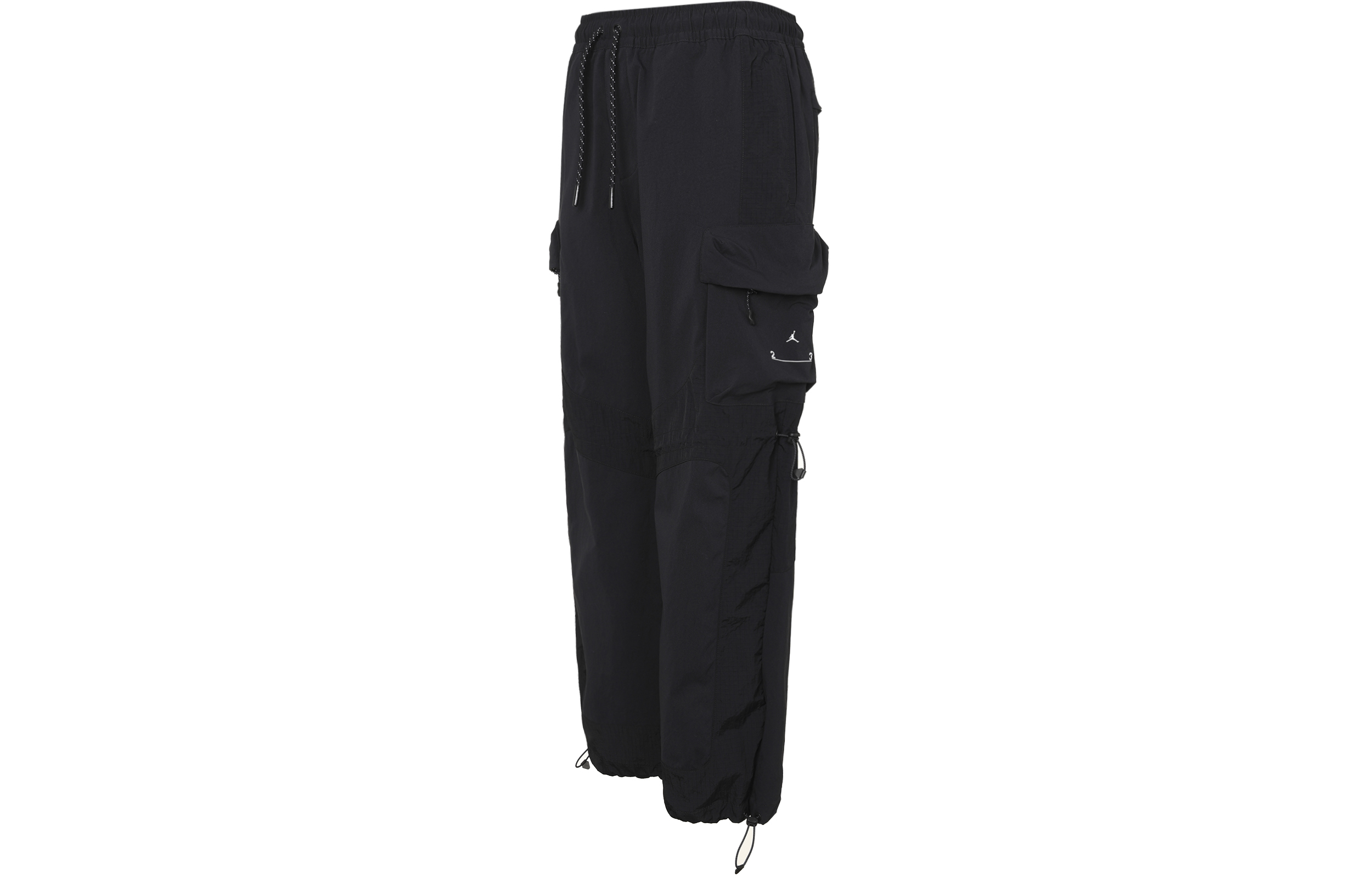Jordan Multi-Pocket Logo Printed Cargo Pants  Black Casual Wear. DQ8054-010
