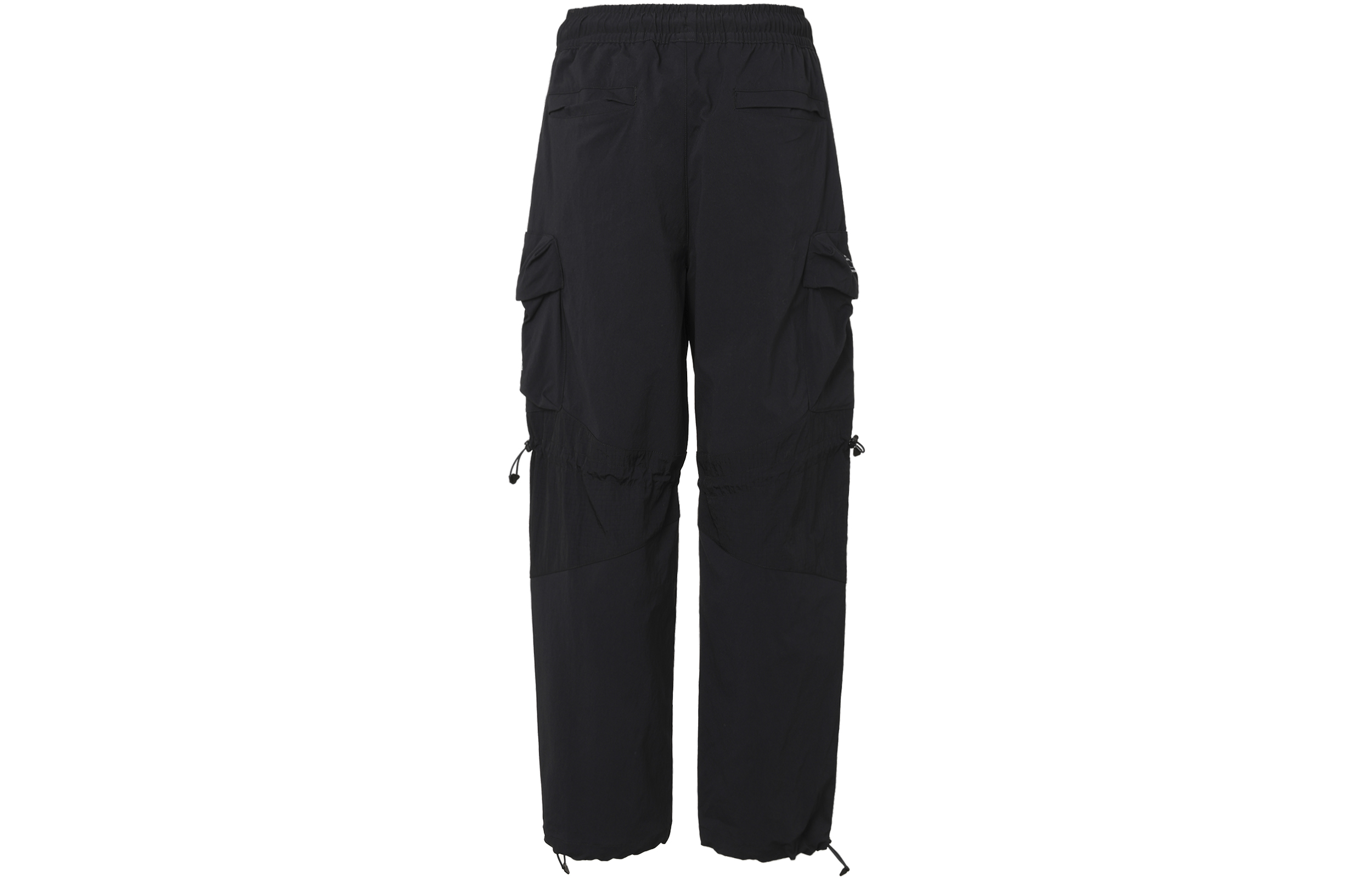 Shop Jordan Seluar Kargo Poket Berganda Logo Cetak Hitam Kasual. DQ8054-010