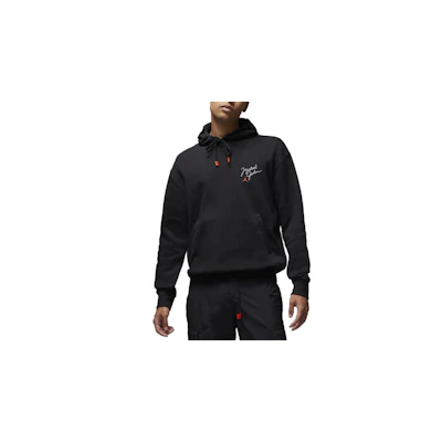 Jordan MVP Alphabet Print Drawstring Hoodie Black () DV7576-010