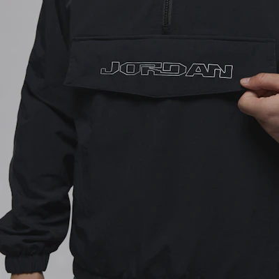 Jordan MVP 時尚連帽長袖外套 黑色/奶白色 FV7441-010 Sizing Jordan MVP 時尚連帽長袖外套 黑色/奶白色 FV7441-010