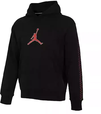Jordan MVP Logo Hoodie Black Long Sleeve Casual Sweatshirt FN6353-010 Buy Jordan MVP Logo Hoodie Black Long Sleeve Casual Sweatshirt FN6353-010
