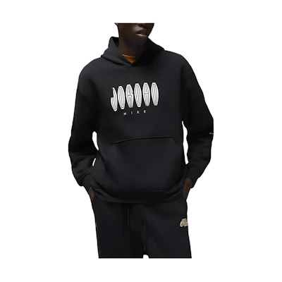 Jordan MVP Pullover Hoodie Black Logo Print Sweatshirt DQ7560-010