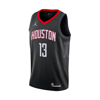 Jordan NBA 20-21 Houston Rockets James Harden #13 Fan Jersey Black Men’s Tank CV9478-016