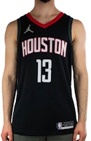 조던 NBA 20-21 휴스턴 로케츠 제임스 하든 #13 팬 저지 블랙 남성 탱크. CV9478-016 Shop 조던 NBA 20-21 휴스턴 로케츠 제임스 하든 #13 팬 저지 블랙 남성 탱크. CV9478-016