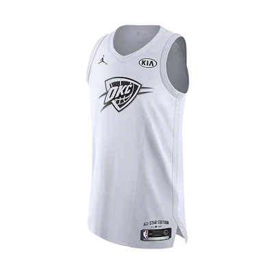 Jordan NBA 2018 All-Star Westbrook White Basketball Jersey 928868-103