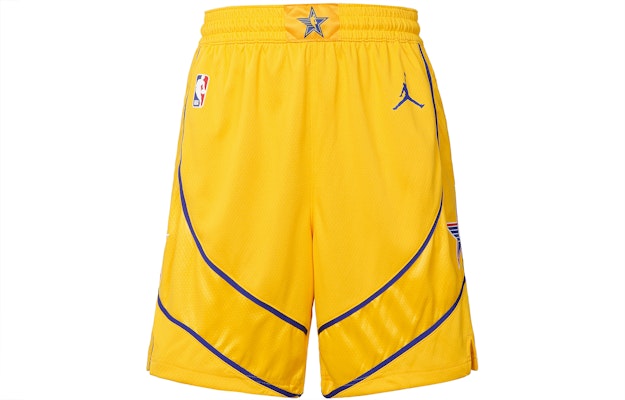 乔丹NBA全明星2021标志印花黄色篮球短裤男款. CV4760-728 Buy 乔丹NBA全明星2021标志印花黄色篮球短裤男款. CV4760-728