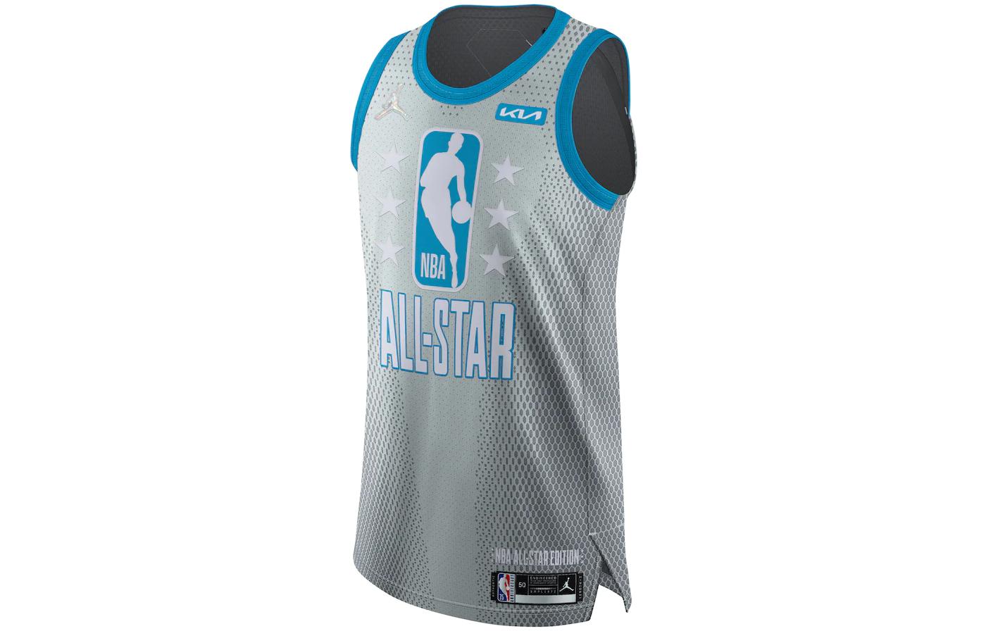 Jordan NBA All-Star Curry #30 Basketball Jersey Grey  Edition DH8030-014
